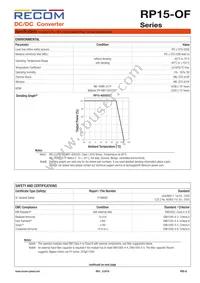 RP15-483.3SOF-R Datasheet Page 5