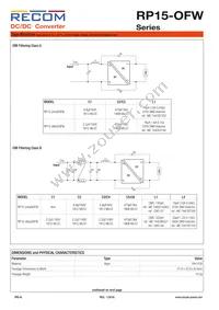 RP15-483.3SOFW-R Datasheet Page 6