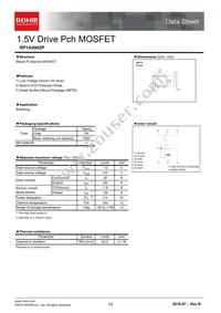 RP1A090ZPTR Datasheet Cover