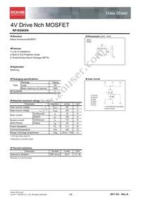 RP1E090XNTCR Datasheet Cover