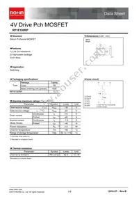 RP1E100RPTR Datasheet Cover