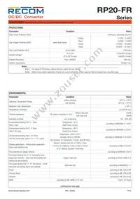 RP20-11015DFR/XC-HC Datasheet Page 5
