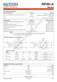RP20-4815DA/N-HC Datasheet Page 6