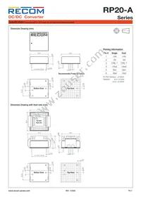 RP20-4815DA/N-HC Datasheet Page 7