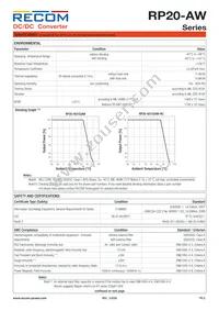 RP20-4815DAW/N-HC Datasheet Page 5