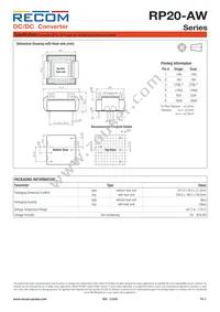 RP20-4815DAW/N-HC Datasheet Page 7