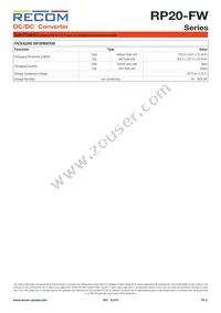 RP20-4815DFW/N-HC Datasheet Page 8