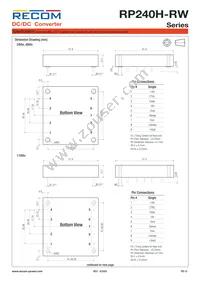 RP240H-11005SRW/P-HC Datasheet Page 15