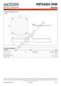 RP240H-11005SRW/P-HC Datasheet Page 16