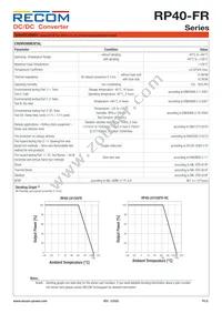 RP40-11024DFR/N-HC Datasheet Page 6
