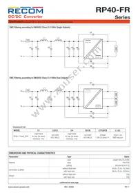 RP40-11024DFR/N-HC Datasheet Page 11