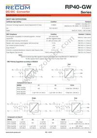 RP40-4815DGW/N-HC Datasheet Page 6