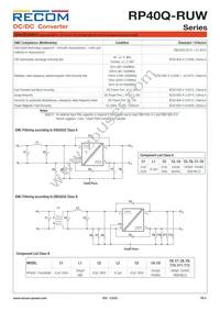 RP40Q-11024SRUW/P Datasheet Page 9