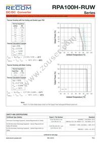 RPA100H-11048SRUW/N Datasheet Page 8