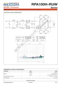 RPA100H-11048SRUW/N Datasheet Page 10