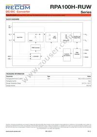 RPA100H-11048SRUW/N Datasheet Page 12