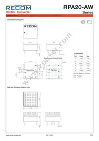 RPA20-2415DAW/P-HC Datasheet Page 8