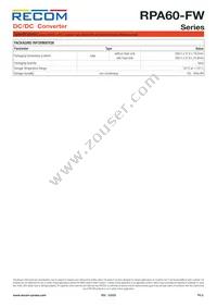 RPA60-2424SFW/P-HC Datasheet Page 8
