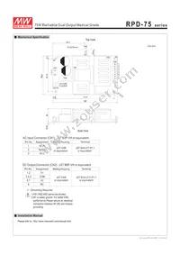 RPD-75A Datasheet Page 4