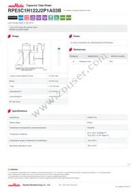 RPE5C1H122J2P1A03B Datasheet Cover