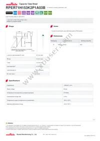 RPER71H153K2P1A03B Datasheet Cover