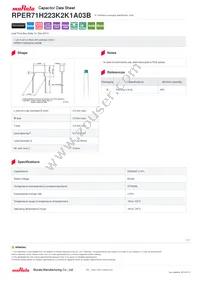 RPER71H223K2K1A03B Datasheet Cover