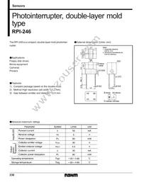 RPI-246 Datasheet Cover