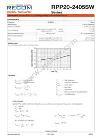 RPP20-2405SW Datasheet Page 3