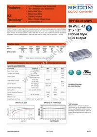 RPP30-2412DW Datasheet Cover