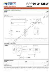 RPP30-2412SW Datasheet Page 5