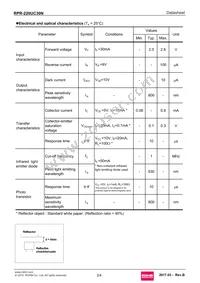 RPR-220UC30N Datasheet Page 2