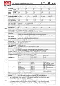 RPS-120-27-C Datasheet Page 2