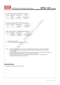RPS-120-27-C Datasheet Page 6