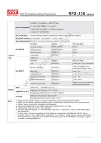 RPS-300-15 Datasheet Page 3