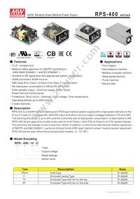 RPS-400-18-TF Datasheet Cover