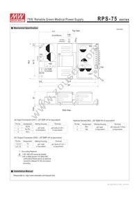 RPS-75-36 Datasheet Page 4