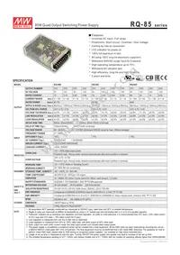 RQ-85D Datasheet Cover