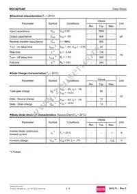 RQ1A070APTR Datasheet Page 3