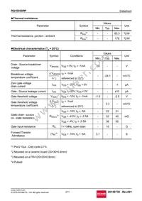 RQ1E050RPTR Datasheet Page 2