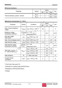 RRH040P03TB1 Datasheet Page 2