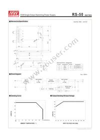 RS-50-48 Datasheet Page 2