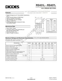 RS403L-F Datasheet Cover