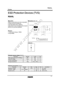 RSA5LTE25 Datasheet Cover