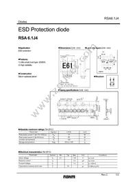 RSA6.1J4T2R Datasheet Cover