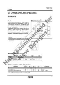 RSB18F2T106 Datasheet Cover