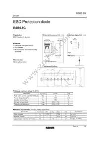 RSB6.8GT2R Datasheet Cover