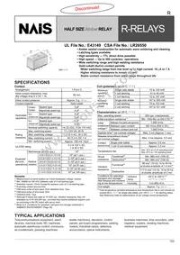 RSD-12V Datasheet Cover