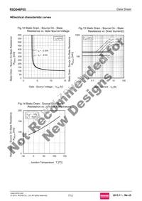 RSD046P05TL Datasheet Page 7