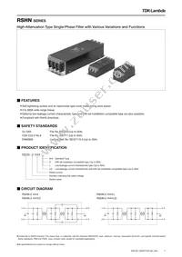 RSHN-2300 Datasheet Cover