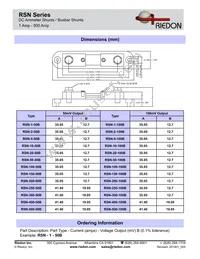 RSN-200-50B Datasheet Page 2